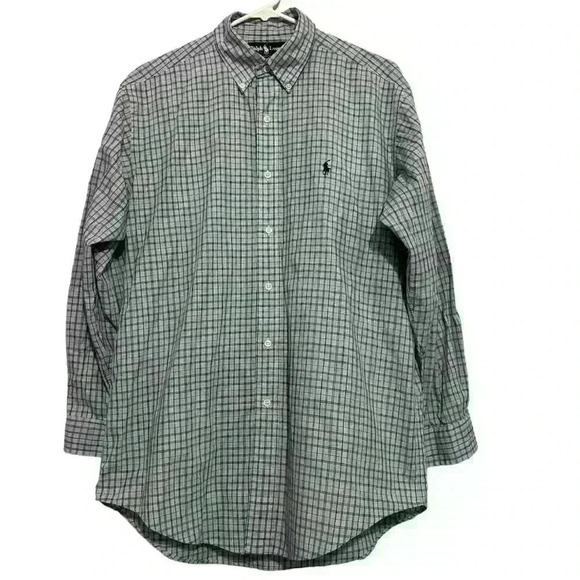 Ralph Lauren Other - Ralph Lauren Yarmouth 100% cotton plaid dress shirt. Men’s size 15 1/2, 32/33